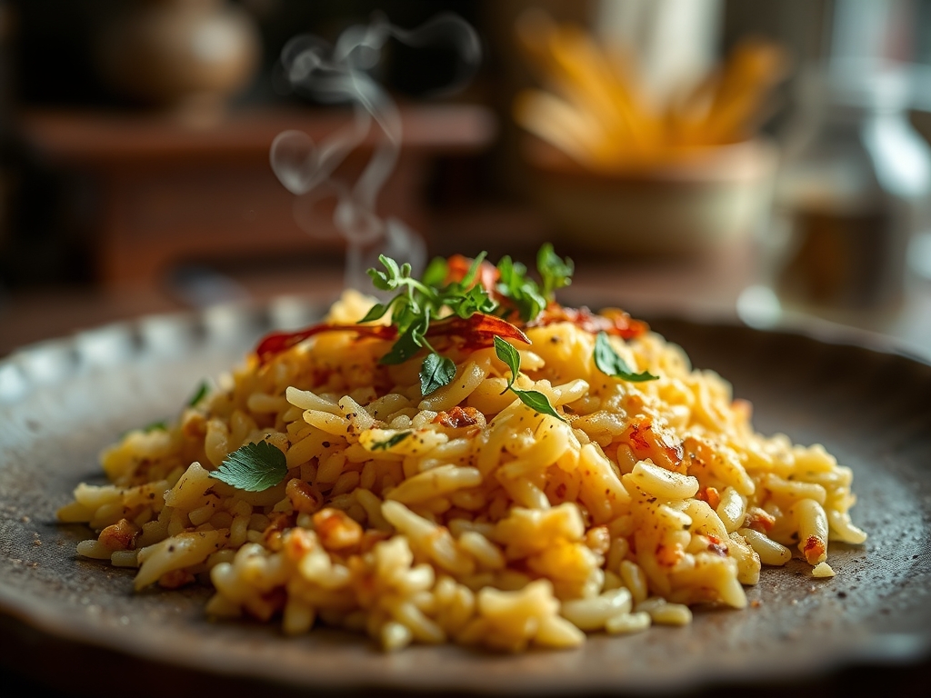 Arroz de coliflor casero
