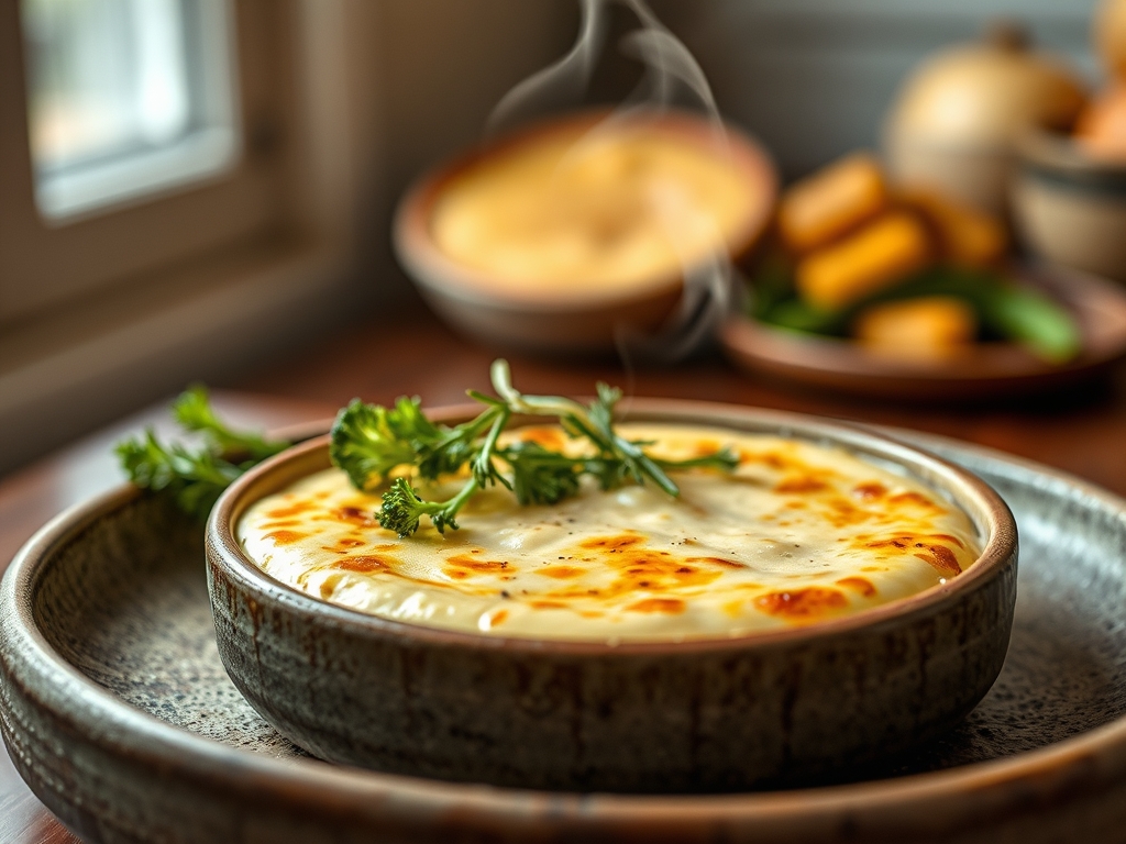 Crema de brócoli sin queso