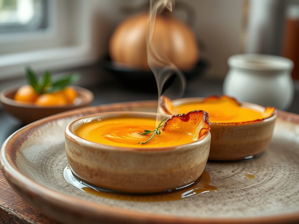 Crema de calabaza ligera