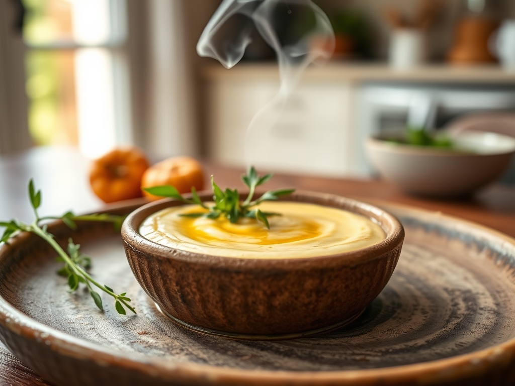 Crema de espárragos verdes