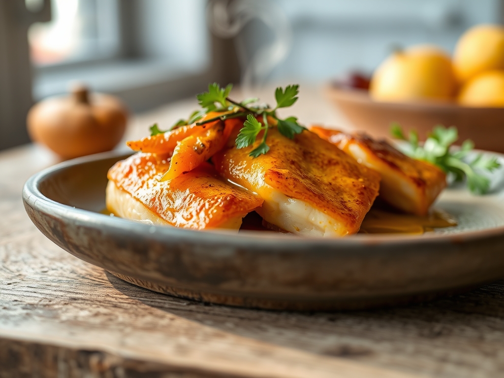 Pavo al curry ligero