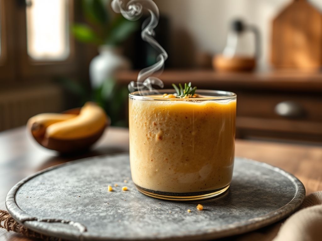 Smoothie de piña y apio