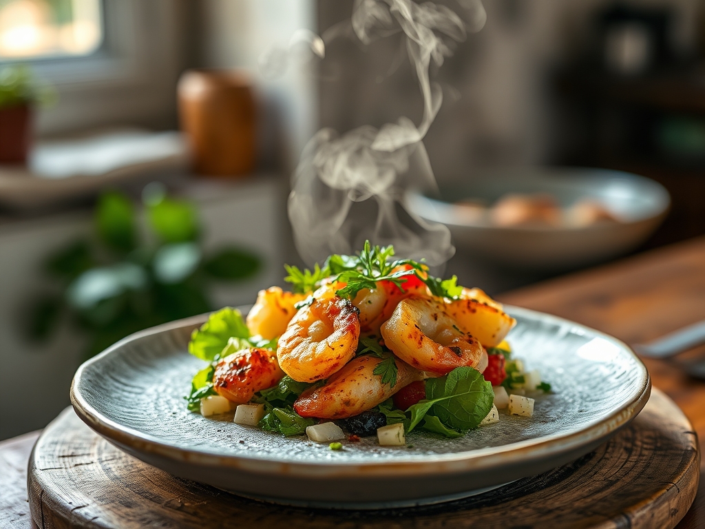 Ensalada de cuscús y verduras