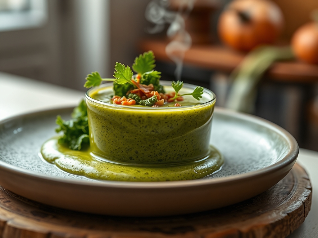 Smoothie verde de kale